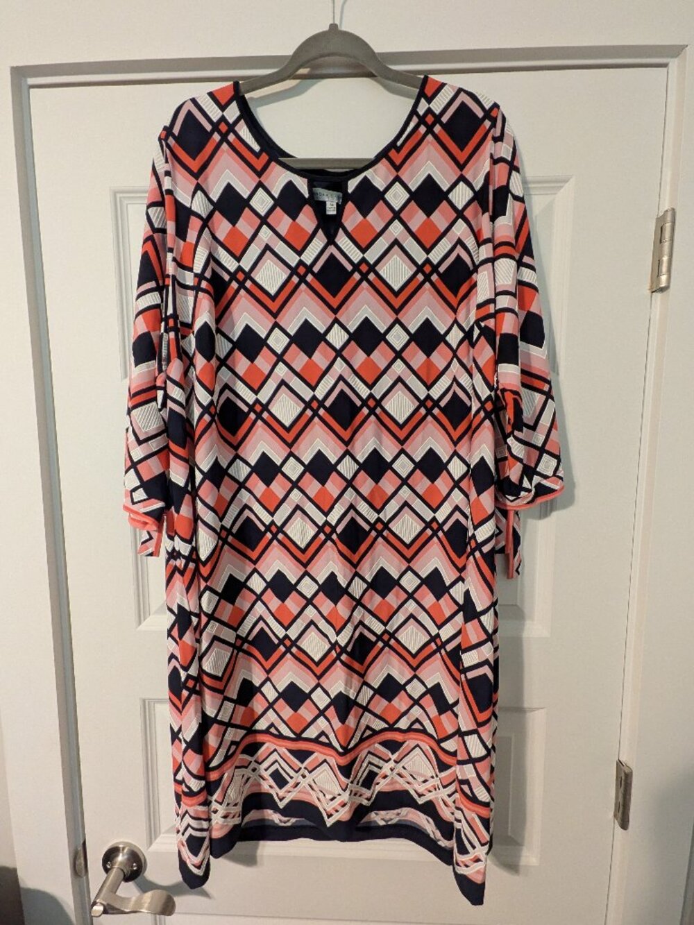 Sandra Darren Dress with Sleeves
